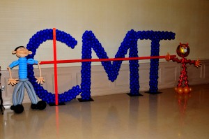 Our logo made of balloons