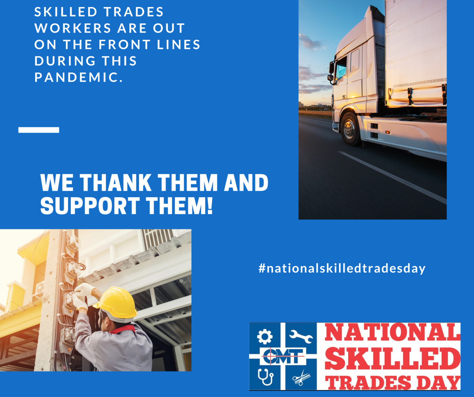 Today is the day! National Skilled Trades Day